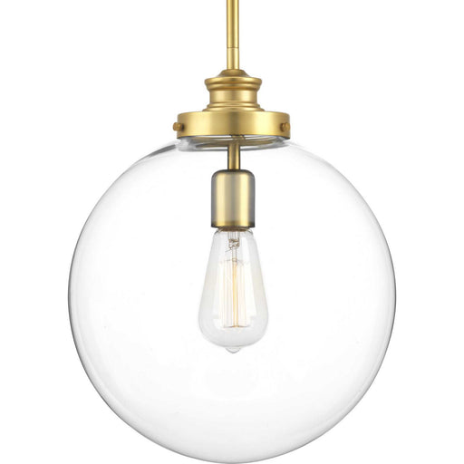 Myhouse Lighting Progress Lighting - P5328-137 - One Light Pendant - Penn - Natural Brass