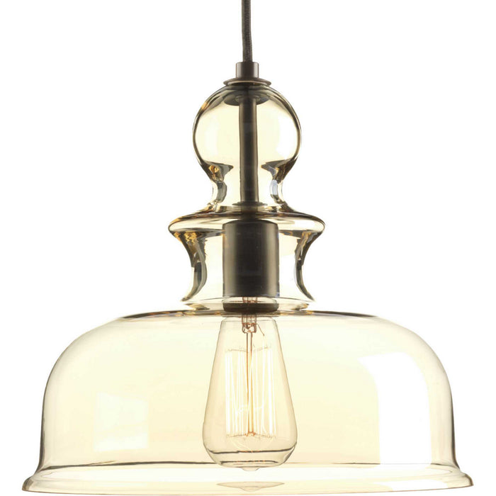 Myhouse Lighting Progress Lighting - P5332-20 - One Light Pendant - Staunton - Antique Bronze