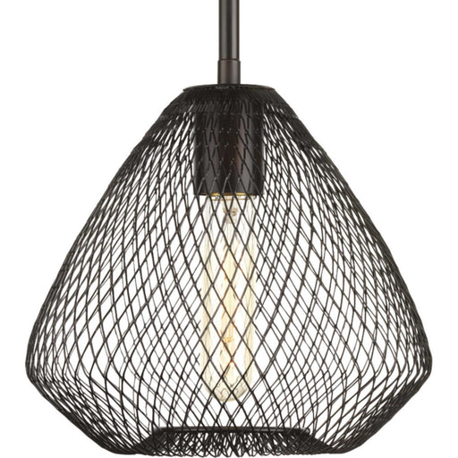 Myhouse Lighting Progress Lighting - P5337-20 - One Light Mini Pendant - Mesh - Antique Bronze