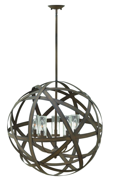 Myhouse Lighting Hinkley - 29705VI - LED Outdoor Chandelier - Carson - Vintage Iron