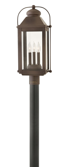 Myhouse Lighting Hinkley - 1851LZ - LED Post Top/ Pier Mount - Anchorage - Light Oiled Bronze