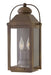 Myhouse Lighting Hinkley - 1854LZ - LED Wall Mount - Anchorage - Light Oiled Bronze