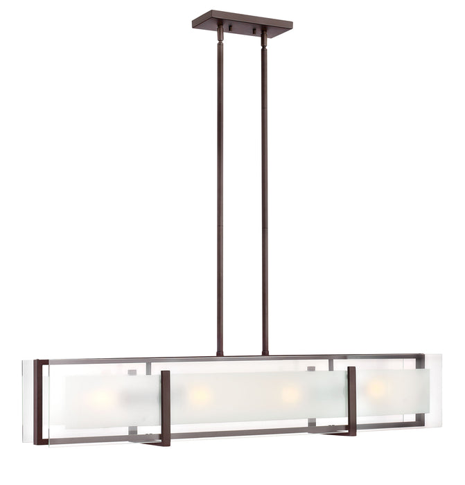 Myhouse Lighting Hinkley - 3996OZ - LED Linear Chandelier - Latitude - Oil Rubbed Bronze