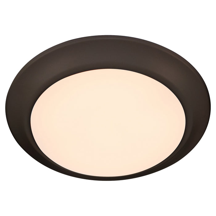 Myhouse Lighting Quorum - 906-7-86 - LED Disk - Oiled Bronze