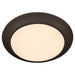Myhouse Lighting Quorum - 906-7-86 - LED Disk - Oiled Bronze