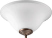 Myhouse Lighting Quorum - 1177-801 - LED Fan Light Kit - Satin Nickel / Oiled Bronze