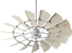 Myhouse Lighting Quorum - 196015-9 - 60"Patio Fan - Windmill - Galvanized