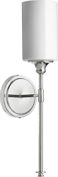 Myhouse Lighting Quorum - 5309-1-62 - One Light Wall Mount - Celeste - Polished Nickel