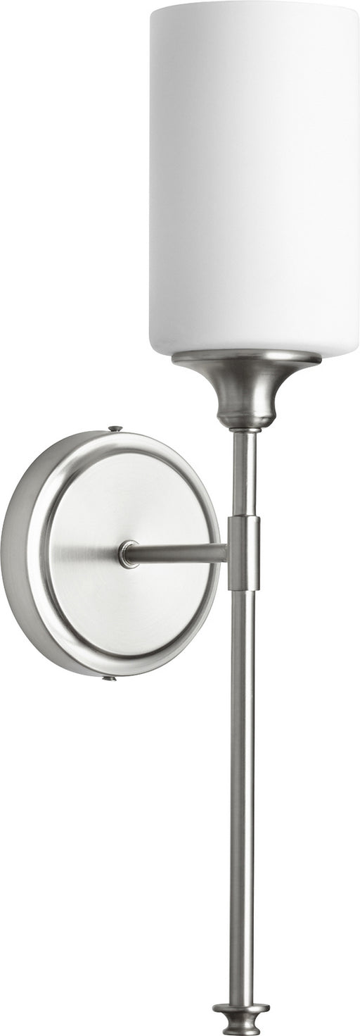 Myhouse Lighting Quorum - 5309-1-65 - One Light Wall Mount - Celeste - Satin Nickel