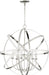 Myhouse Lighting Quorum - 6009-6-62 - Six Light Chandelier - Celeste - Polished Nickel