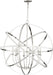 Myhouse Lighting Quorum - 6009-8-62 - Eight Light Chandelier - Celeste - Polished Nickel