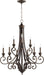 Myhouse Lighting Quorum - 6054-9-86 - Nine Light Chandelier - Bryant - Oiled Bronze