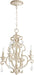 Myhouse Lighting Quorum - 6073-4-70 - Four Light Chandelier - San Miguel - Persian White