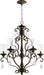 Myhouse Lighting Quorum - 6073-5-39 - Five Light Chandelier - San Miguel - Vintage Copper