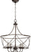 Myhouse Lighting Quorum - 6416-5-86 - Five Light Pendant - Cilia - Oiled Bronze