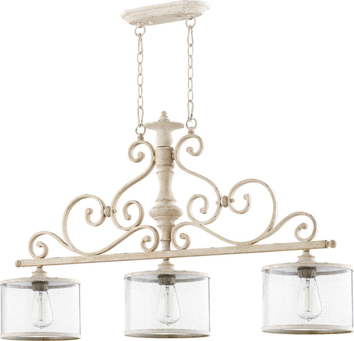 Myhouse Lighting Quorum - 6573-3-70 - Three Light Island Pendant - San Miguel - Persian White