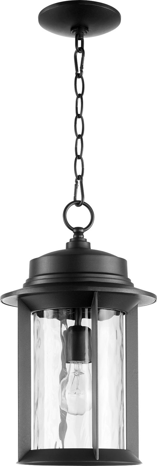 Myhouse Lighting Quorum - 7247-9-69 - One Light Outdoor Lantern - Charter - Textured Black