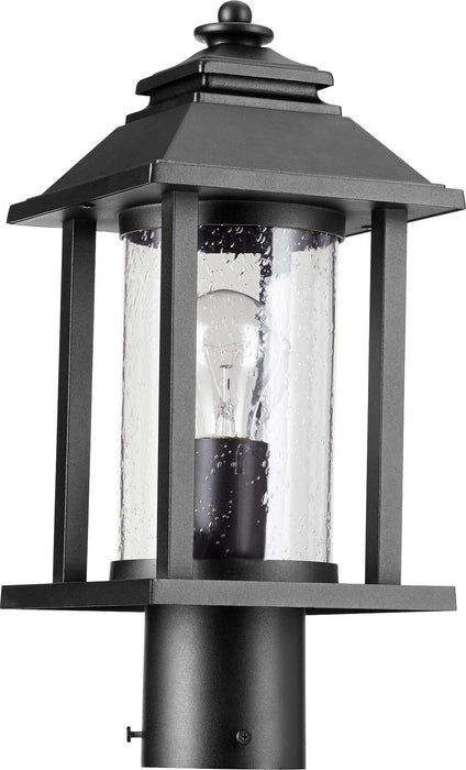 Myhouse Lighting Quorum - 7274-69 - One Light Post Mount - Crusoe - Textured Black