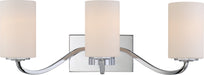 Myhouse Lighting Nuvo Lighting - 60-5803 - Three Light Vanity - Willow - Polished Nickel