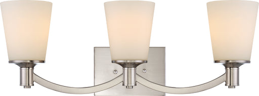 Myhouse Lighting Nuvo Lighting - 60-5823 - Three Light Vanity - Laguna - Brushed Nickel