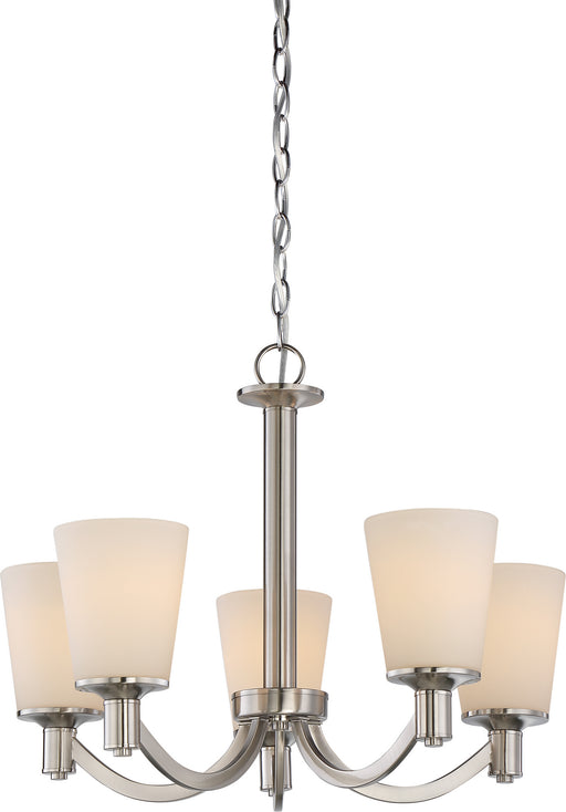 Myhouse Lighting Nuvo Lighting - 60-5825 - Five Light Chandelier - Laguna - Brushed Nickel