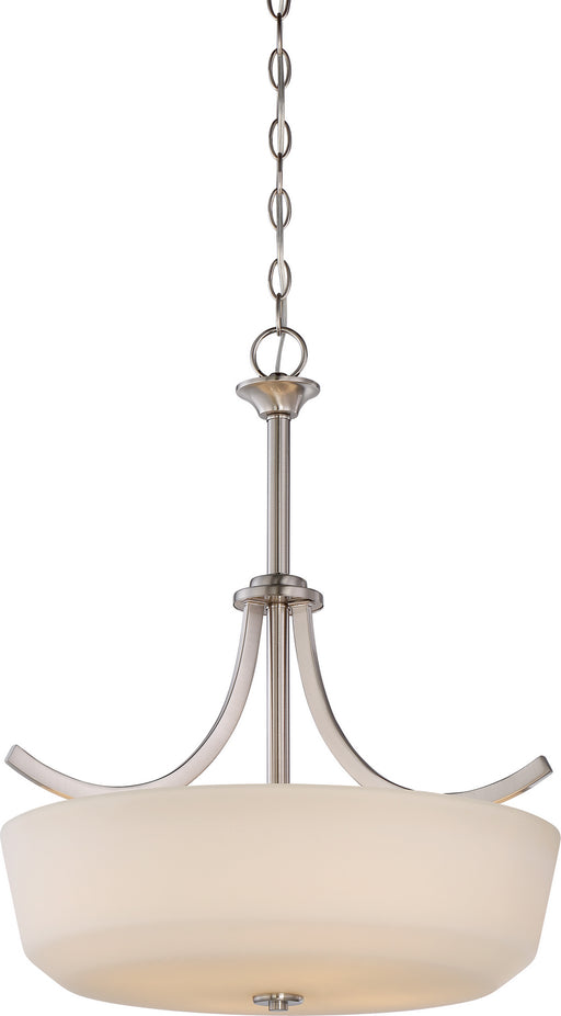 Myhouse Lighting Nuvo Lighting - 60-5827 - Four Light Pendant - Laguna - Brushed Nickel