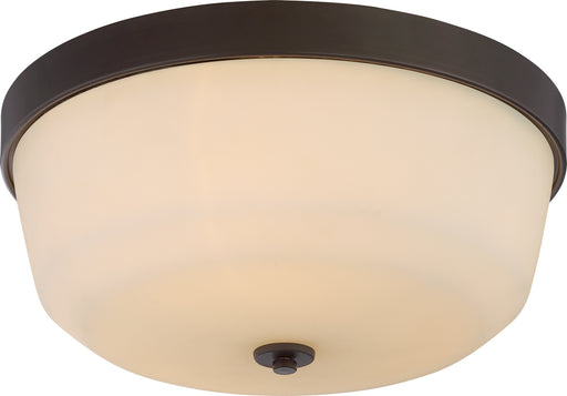 Myhouse Lighting Nuvo Lighting - 60-5924 - Three Light Flush Mount - Laguna - Forest Bronze