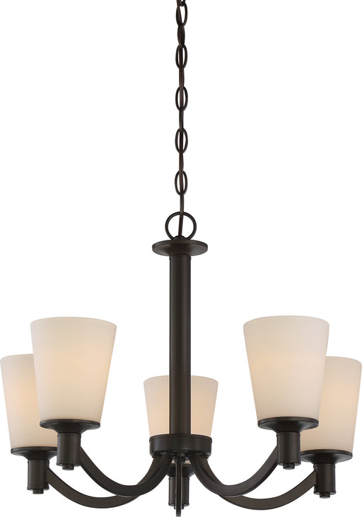 Myhouse Lighting Nuvo Lighting - 60-5925 - Five Light Chandelier - Laguna - Forest Bronze