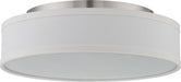 Myhouse Lighting Nuvo Lighting - 62-524 - LED Flush Mount - Heather - Brushed Nickel