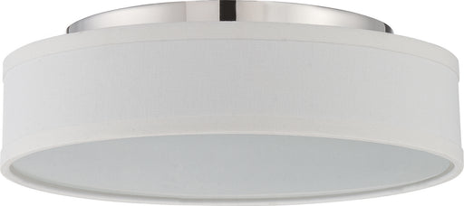 Myhouse Lighting Nuvo Lighting - 62-526 - LED Flush Mount - Heather - Polished Nickel