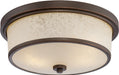 Myhouse Lighting Nuvo Lighting - 62-643 - LED Outdoor Flush Mount - Diego - Mahogany Bronze