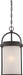 Myhouse Lighting Nuvo Lighting - 62-655 - LED Outdoor Hanging Lantern - Willis - Textured Black / Antique White Glass