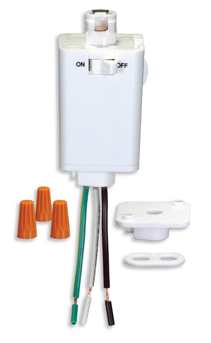 Myhouse Lighting Nuvo Lighting - TP231 - Pendant Track Adapter - White