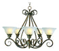 Myhouse Lighting Maxim - 2655MRKB - Five Light Chandelier - Pacific - Kentucky Bronze