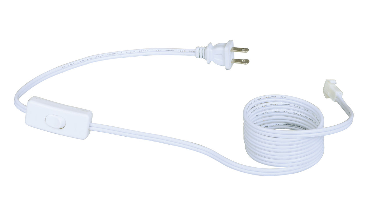 Myhouse Lighting Maxim - 53885WT - Power Cord - CounterMax MX-LD-AC - White