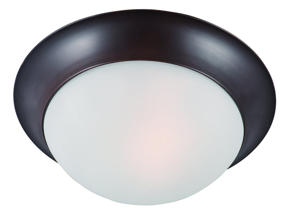 Myhouse Lighting Maxim - 5851FTOI - Two Light Flush Mount - Essentials - 585x - Oil Rubbed Bronze