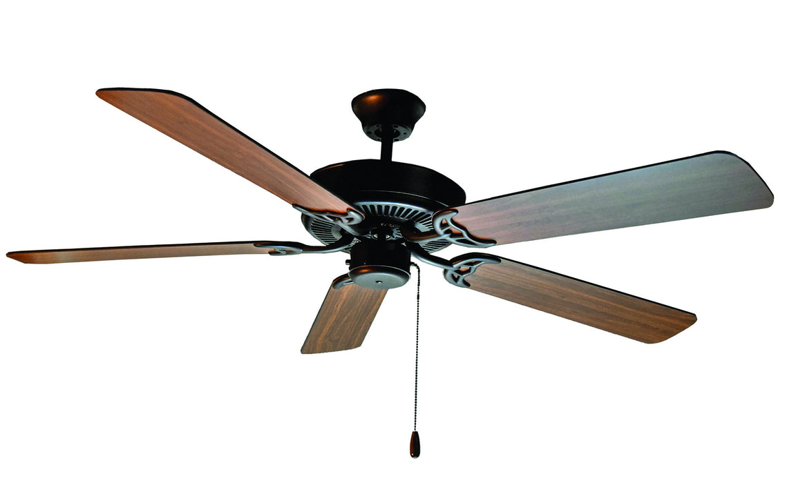 Myhouse Lighting Maxim - 89905OIWP - 52"Ceiling Fan - Basic-Max - Oil Rubbed Bronze / Walnut / Pecan