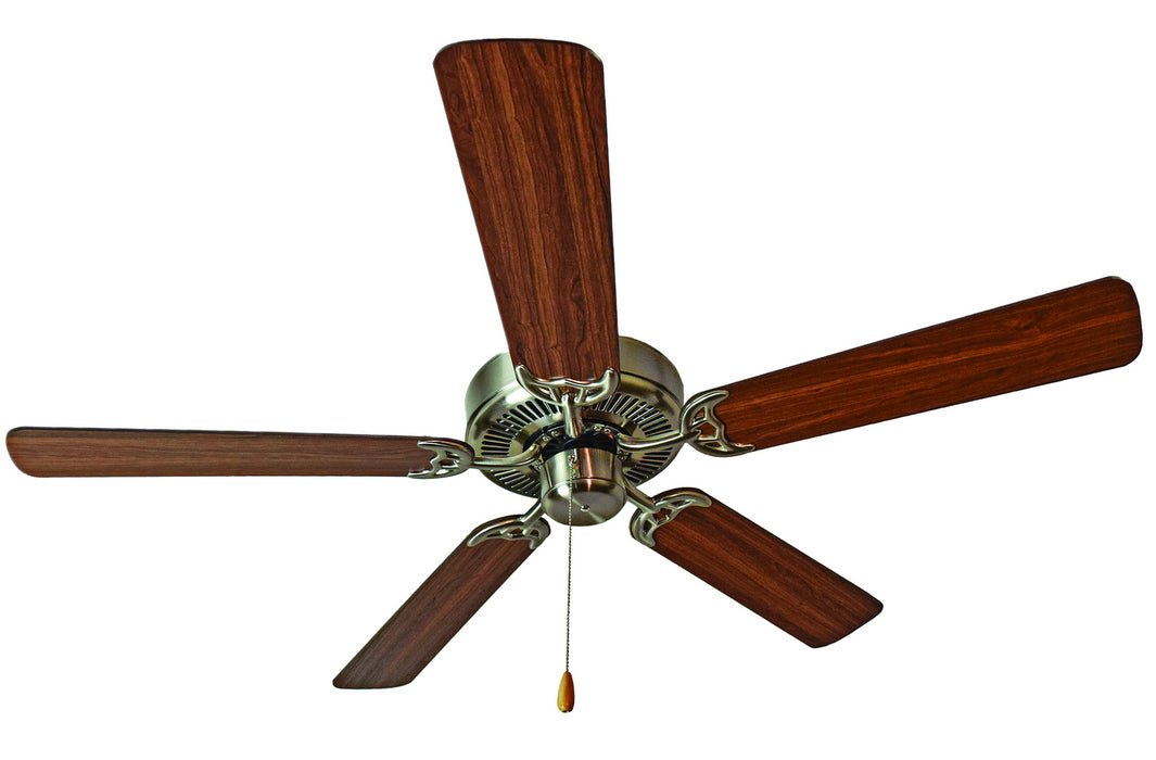 Myhouse Lighting Maxim - 89905SNWP - 52"Ceiling Fan - Basic-Max - Satin Nickel / Walnut / Pecan