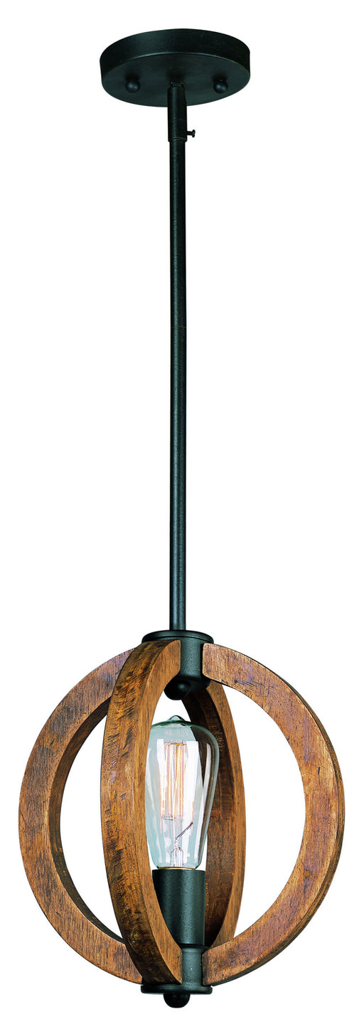 Myhouse Lighting Maxim - 91910APAR/BUI - One Light Pendant - Bodega Bay - Anthracite