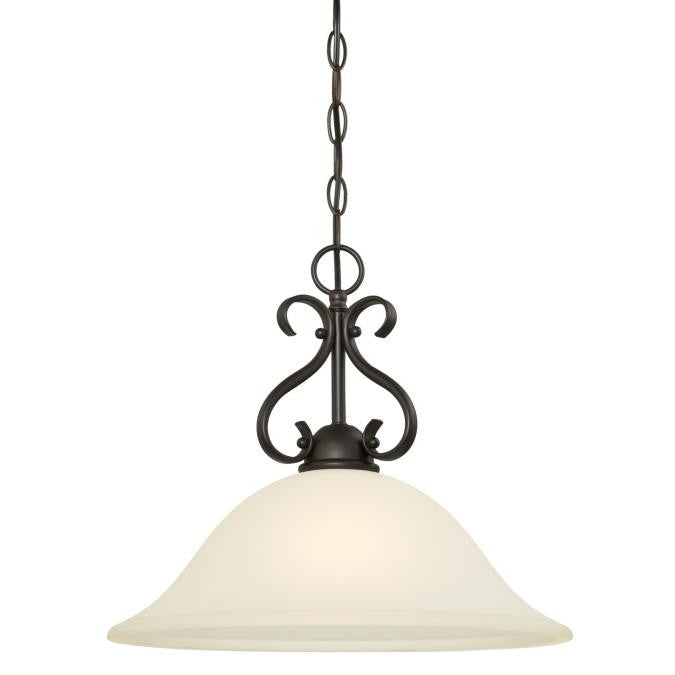 Myhouse Lighting Westinghouse Lighting - 6306000 - One Light Pendant - Dunmore - Oil Rubbed Bronze