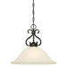 Myhouse Lighting Westinghouse Lighting - 6306000 - One Light Pendant - Dunmore - Oil Rubbed Bronze