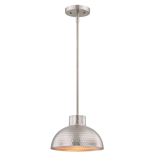 Myhouse Lighting Westinghouse Lighting - 6309600 - One Light Pendant - Malte - Brushed Nickel