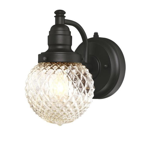 Myhouse Lighting Westinghouse Lighting - 6313700 - One Light Wall Fixture - Eddystone - Oil Rubbed Bronze