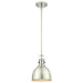 Myhouse Lighting Westinghouse Lighting - 6345500 - One Light Mini Pendant - Madras - Brushed Nickel