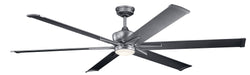 Myhouse Lighting Kichler - 300301WSP - 80"Ceiling Fan - Szeplo Patio - Weathered Steel Powder Coat