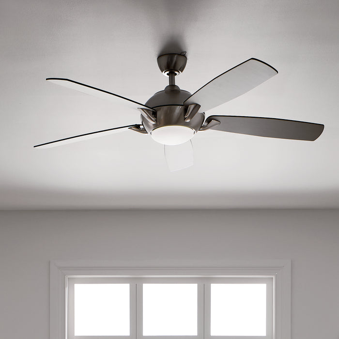 Myhouse Lighting Kichler - 330001BSS - 54"Ceiling Fan - Geno - Brushed Stainless Steel