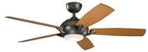 Myhouse Lighting Kichler - 330001OZ - 54"Ceiling Fan - Geno - Olde Bronze