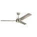 Myhouse Lighting Kichler - 330025BSS - 56"Ceiling Fan - Todo - Brushed Stainless Steel