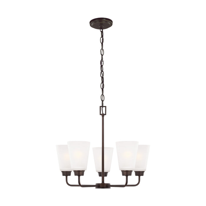 Myhouse Lighting Generation Lighting - 3115205EN3-710 - Five Light Chandelier - Kerrville - Bronze