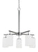 Myhouse Lighting Generation Lighting - 31161EN3-05 - Five Light Chandelier - Oslo - Chrome